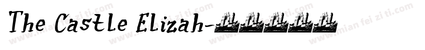 The Castle Elizah字体转换